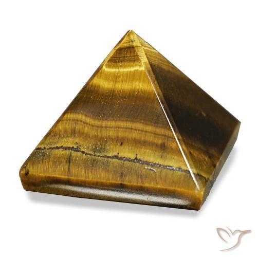 Occhio di tigre Marrone dorato naturale da 80.21 ct, Quadrato, Opaco