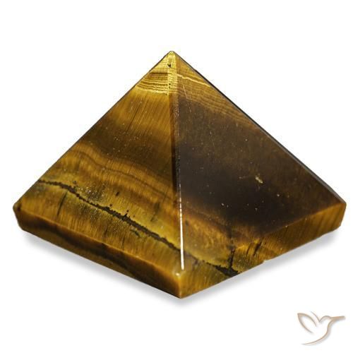 Occhio di tigre Marrone dorato naturale da 80.21 ct, Quadrato, Opaco