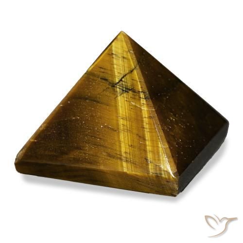 Occhio di tigre Marrone giallastro naturale da 72.39 ct, Quadrato, Opaco