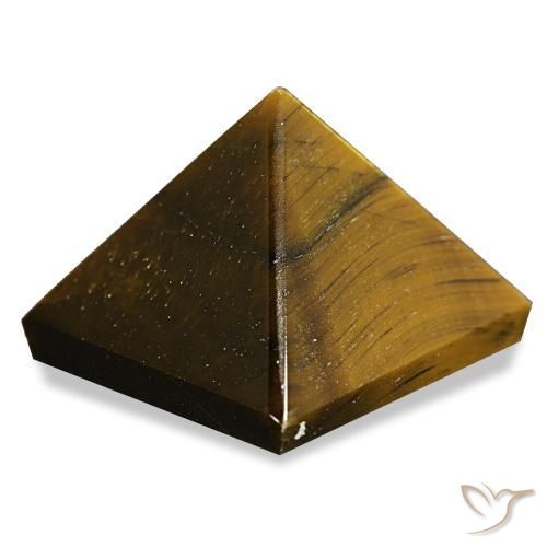 Occhio di tigre Marrone giallastro naturale da 72.39 ct, Quadrato, Opaco