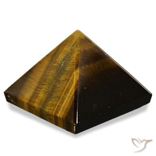 Occhio di tigre Marrone giallastro naturale da 85.18 ct, Quadrato, Opaco