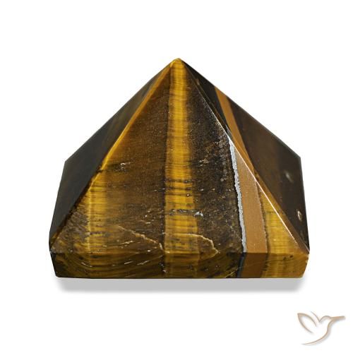 Occhio di tigre Marrone caldo naturale da 81.38 ct, Quadrato, Opaco