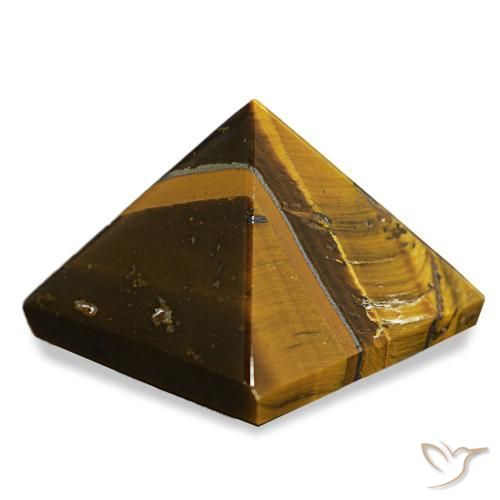 Occhio di tigre Marrone caldo naturale da 81.38 ct, Quadrato, Opaco