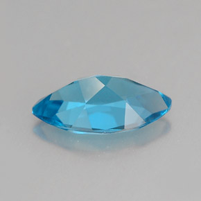 Topazio naturale blu da 1,54 ct, marchesa, VVS