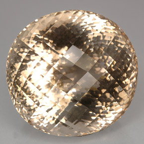 Topazio naturale giallo da 362,81 ct, taglio ovale, IF