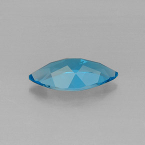 Topazio naturale blu da 6,28 ct, marchesa, VVS