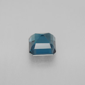 Topazio naturale blu da 2,14 ct, taglio smeraldo, VVS-VS