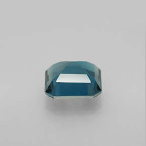 Topazio naturale blu da 2,71 ct, taglio smeraldo, VVS-VS