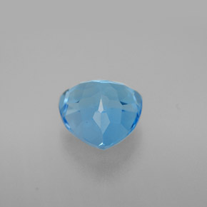 Topazio naturale blu da 3,65 ct, trillion, VS