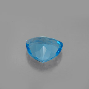 Topazio naturale blu da 2,70 ct, trillion, VS