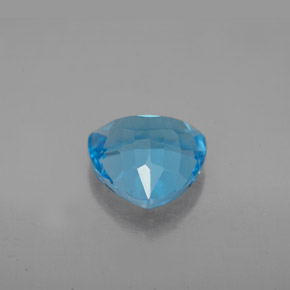 Topazio naturale blu da 3,18 ct, trillion, VVS-VS