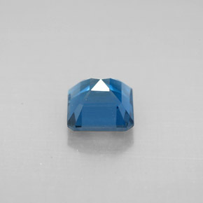 Topazio naturale blu da 1,46 ct, taglio smeraldo, VVS-VS