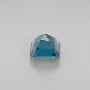 Topazio naturale blu da 1,46 ct, taglio smeraldo, VVS-VS