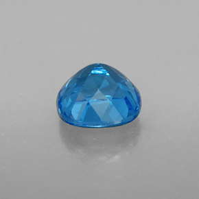 Topazio naturale blu da 1,92 ct, taglio a cuscino, VS