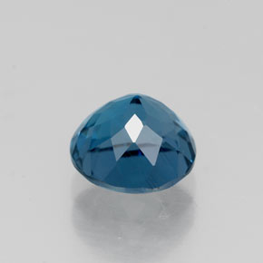 Topazio naturale blu da 1,91 ct, taglio rotondo, VS