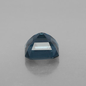 Topazio naturale blu da 1,51 ct, taglio smeraldo, VVS-VS