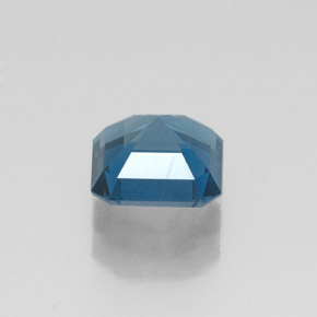 Topazio naturale blu da 1,31 ct, taglio smeraldo, VS