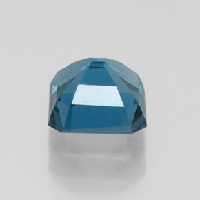 Topazio naturale blu da 1,44 ct, taglio smeraldo, VVS