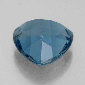 Topazio naturale blu da 6,63 ct, trillion, VVS
