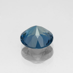 Topazio naturale blu da 2,13 ct, taglio rotondo, VS