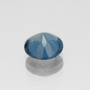Topazio naturale blu da 1,88 ct, taglio rotondo, VS-SI