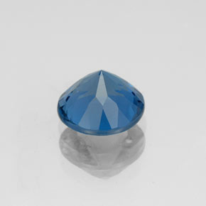Topazio naturale blu da 1,93 ct, taglio rotondo, VS