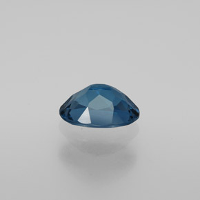 Topazio naturale blu da 1,88 ct, taglio ovale, VS