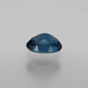 Topazio naturale blu da 2,00 ct, taglio ovale, VVS