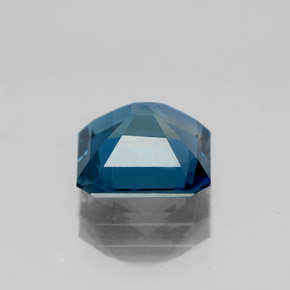 Topazio naturale blu da 2,62 ct, taglio smeraldo, VS