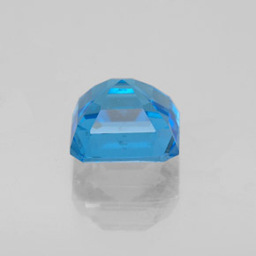 Topazio naturale blu da 2,23 ct, taglio smeraldo, VS