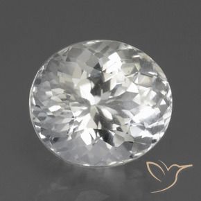 Topazio Bianco naturale da 3.71 ct, Ovale, VVS-VS
