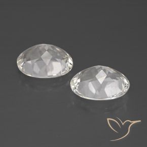Gemme di Topazio Bianco naturale da 8.23 ct, Ovale, VVS-VS