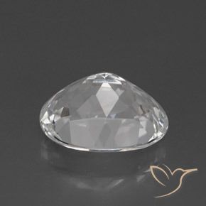 Topazio Bianco trasparente naturale da 4.62 ct, Ovale, VVS-VS