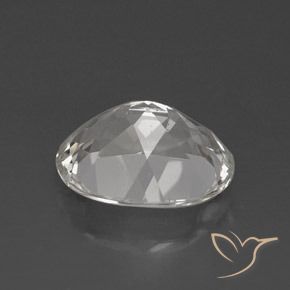 Topazio Bianco trasparente naturale da 4.13 ct, Ovale, VVS-VS