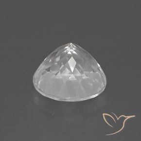 Topazio Bianco trasparente naturale da 5.22 ct, Rotondo, VS