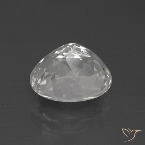 Topazio Bianco trasparente naturale da 5.38 ct, Ovale, VVS-VS