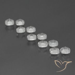 Gemme di Topazio Bianco naturale da 4.69 ct, Cuscino, VVS-VS
