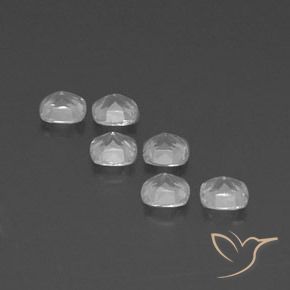 Gemme di Topazio Bianco naturale da 2.91 ct, Cuscino, VVS-VS