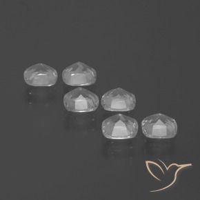 Gemme di Topazio Bianco naturale da 2.74 ct, Cuscino, VVS-VS