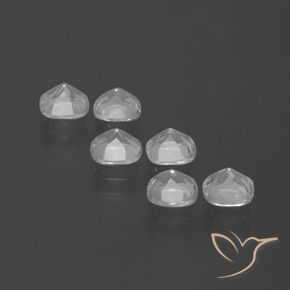 Gemme di Topazio Bianco naturale da 2.98 ct, Cuscino, VVS-VS