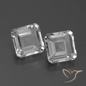 Gemme di Topazio Bianco naturale da 5.52 ct, Ottagonale / Taglio smeraldo, VS