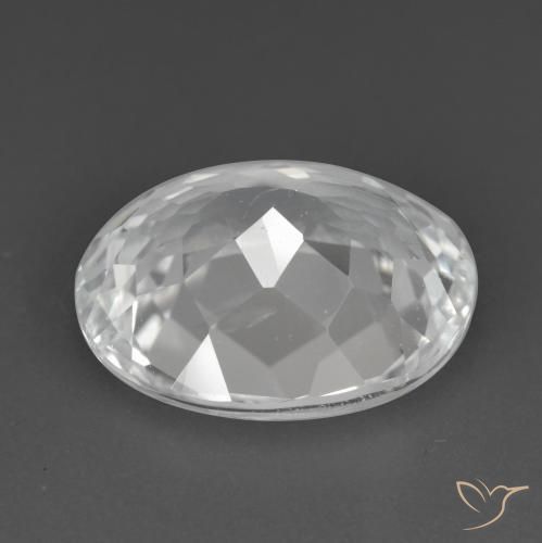 Topazio Bianco naturale da 5.73 ct, Ovale, VS