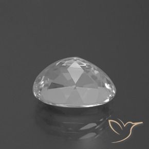 Topazio Bianco trasparente naturale da 5.21 ct, Ovale, VVS-VS