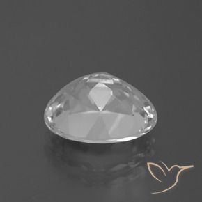 Topazio Bianco trasparente naturale da 5.36 ct, Ovale, VVS