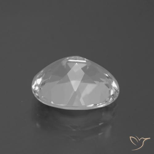 Topazio Bianco trasparente naturale da 5.40 ct, Ovale, VS