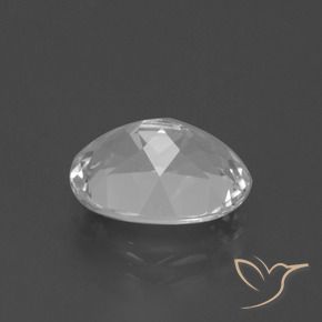 Topazio Bianco naturale da 4.75 ct, Ovale, VVS