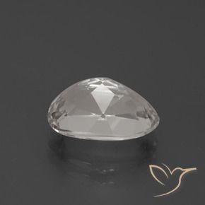 Topazio Bianco caldo naturale da 4.58 ct, Ovale, VVS