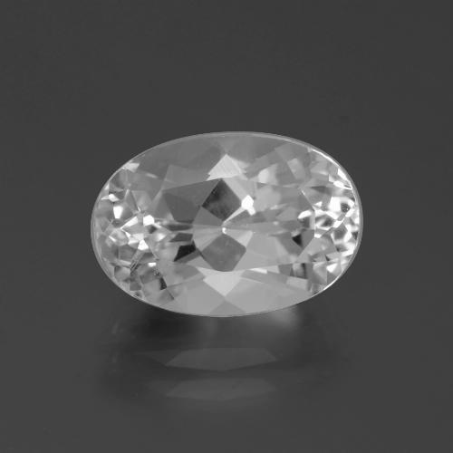 Topazio Bianco naturale da 4.86 ct, Taglio ovale, VVS