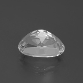 Topazio Bianco naturale da 4.86 ct, Taglio ovale, VVS
