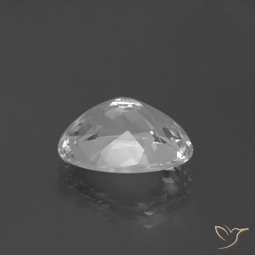 Topazio Bianco naturale da 6.23 ct, Ovale, VS